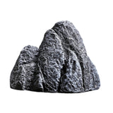 Maxbell Stone Aquarium Decoration Faux Decorative for Garden Landscaping Aquascaping B