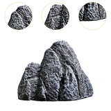 Maxbell Stone Aquarium Decoration Faux Decorative for Garden Landscaping Aquascaping B