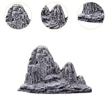 Maxbell Stone Aquarium Decoration Faux Decorative for Garden Landscaping Aquascaping C