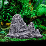 Maxbell Stone Aquarium Decoration Faux Decorative for Garden Landscaping Aquascaping C