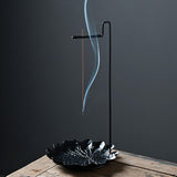 Maxbell Upside Down Incense Holder Ash Catcher Decorative Iron for Home Office Party