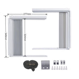 Maxbell Window Air Conditioner Side Panel Window AC Side Panel for Summer and Winter