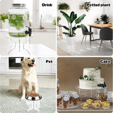 Maxbell Acrylic Beverage Dispenser Stand Cake Food Photography Prop Rack for Parties
