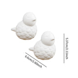 Maxbell 2 Pieces Ceramic Toilet Bolt Covers Stylish Toilet Decor Bathroom Decoration