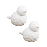 Maxbell 2 Pieces Ceramic Toilet Bolt Covers Stylish Toilet Decor Bathroom Decoration
