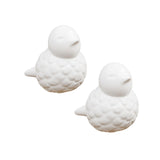 Maxbell 2 Pieces Ceramic Toilet Bolt Covers Stylish Toilet Decor Bathroom Decoration