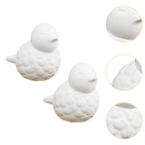 Maxbell 2 Pieces Ceramic Toilet Bolt Covers Stylish Toilet Decor Bathroom Decoration