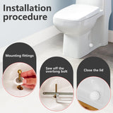 Maxbell 2 Pieces Ceramic Toilet Bolt Covers Stylish Toilet Decor Bathroom Decoration