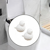 Maxbell 2 Pieces Ceramic Toilet Bolt Covers Stylish Toilet Decor Bathroom Decoration