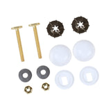 Maxbell Toilet Bowl to Floor Bolts with Screws Nuts Washers Toilet Floor Bolts A Set