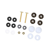 Maxbell Toilet Bowl to Floor Bolts with Screws Nuts Washers Toilet Floor Bolts B Set