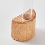 Maxbell Mini Glass Plant Pot Kids Adults Kitchen Test Tube Flower Vase Fridge Magnet Column 5x12cm