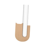 Maxbell Mini Glass Plant Pot Kids Adults Kitchen Test Tube Flower Vase Fridge Magnet Cat 4.5x11cm