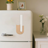 Maxbell Mini Glass Plant Pot Kids Adults Kitchen Test Tube Flower Vase Fridge Magnet Cat 4.5x11cm