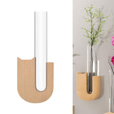 Maxbell Mini Glass Plant Pot Kids Adults Kitchen Test Tube Flower Vase Fridge Magnet Cat 4.5x11cm