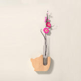 Maxbell Mini Glass Plant Pot Kids Adults Kitchen Test Tube Flower Vase Fridge Magnet Dog 6x12cm