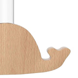 Maxbell Mini Glass Plant Pot Kids Adults Kitchen Test Tube Flower Vase Fridge Magnet Whale 7.5x12cm