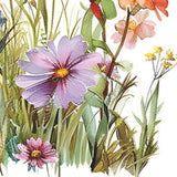 Maxbell 2x Floral Spring Wall Sticker Practical for Tile Surface Kitchen Living Room