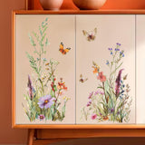 Maxbell 2x Floral Spring Wall Sticker Practical for Tile Surface Kitchen Living Room