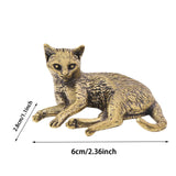 Maxbell Miniature Cat Figurine Artwork for Anniversary Table Centerpiece Dining Room