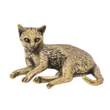 Maxbell Miniature Cat Figurine Artwork for Anniversary Table Centerpiece Dining Room
