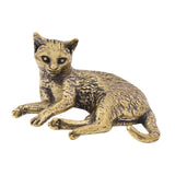 Maxbell Miniature Cat Figurine Artwork for Anniversary Table Centerpiece Dining Room