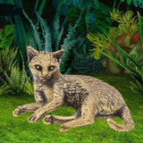 Maxbell Miniature Cat Figurine Artwork for Anniversary Table Centerpiece Dining Room