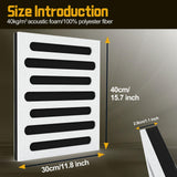 Maxbell 3D Acoustic Wall Panel Premium Acoustic Wall Tile for Bedroom Indoor Kitchen