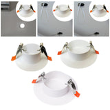 Maxbell Ceiling Hole Cover Plate Round Decorative Cap Access Panel for Glass Kitchen S