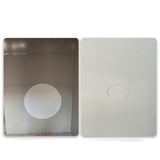 Maxbell Ceiling Hole Cover Plate Round Decorative Cap Access Panel for Glass Kitchen S