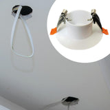 Maxbell Ceiling Hole Cover Plate Round Decorative Cap Access Panel for Glass Kitchen S