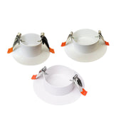 Maxbell Ceiling Hole Cover Plate Round Decorative Cap Access Panel for Glass Kitchen S