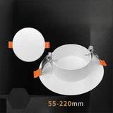Maxbell Ceiling Hole Cover Plate Round Decorative Cap Access Panel for Glass Kitchen M