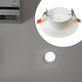 Maxbell Ceiling Hole Cover Plate Round Decorative Cap Access Panel for Glass Kitchen M