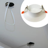 Maxbell Ceiling Hole Cover Plate Round Decorative Cap Access Panel for Glass Kitchen M
