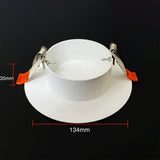 Maxbell Ceiling Hole Cover Plate Round Decorative Cap Access Panel for Glass Kitchen M