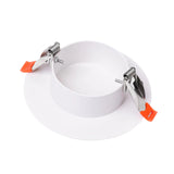 Maxbell Ceiling Hole Cover Plate Round Decorative Cap Access Panel for Glass Kitchen L