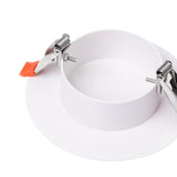 Maxbell Ceiling Hole Cover Plate Round Decorative Cap Access Panel for Glass Kitchen L