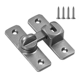 Maxbell Barn Door latches Hardware Sliding Door Lock for Bedroom Barn Door Wardrobes Gray
