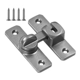 Maxbell Barn Door latches Hardware Sliding Door Lock for Bedroom Barn Door Wardrobes Gray