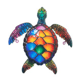 Maxbell Sea Turtle Wall Decor Yard Outdoor Beach Theme Sign Garden Hanging Sculpture Style A