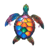 Maxbell Sea Turtle Wall Decor Yard Outdoor Beach Theme Sign Garden Hanging Sculpture Style A