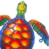 Maxbell Sea Turtle Wall Decor Yard Outdoor Beach Theme Sign Garden Hanging Sculpture Style B
