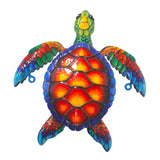 Maxbell Sea Turtle Wall Decor Yard Outdoor Beach Theme Sign Garden Hanging Sculpture Style B