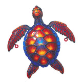 Maxbell Sea Turtle Wall Decor Yard Outdoor Beach Theme Sign Garden Hanging Sculpture Style C