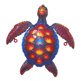Maxbell Sea Turtle Wall Decor Yard Outdoor Beach Theme Sign Garden Hanging Sculpture Style C