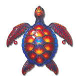 Maxbell Sea Turtle Wall Decor Yard Outdoor Beach Theme Sign Garden Hanging Sculpture Style C