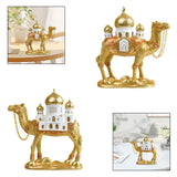 Maxbell Camel Statue Craft Resin Home Decoration for Fireplace Bedroom Birthday Gift 23cmx8.5cmx25.5cm