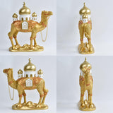 Maxbell Camel Statue Craft Resin Home Decoration for Fireplace Bedroom Birthday Gift 23cmx8.5cmx25.5cm