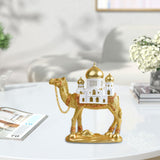 Maxbell Camel Statue Craft Resin Home Decoration for Fireplace Bedroom Birthday Gift 23cmx9cmx25cm